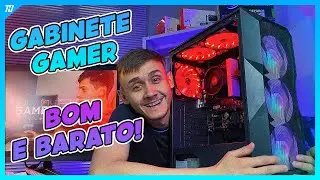GABINETE GAMER RGB BOM E BARATO 🤩 -  Hayom GB1710