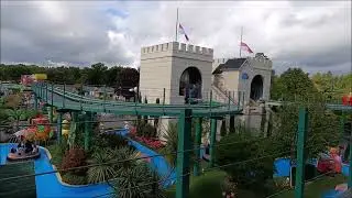 Peppa Pig World - The Queen's Flying Coach Ride - Paultons Park - September 2022 | kittikoko