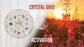 Crystal Grid Activation Music - Clear and Charge Gemstones, Energy Healing