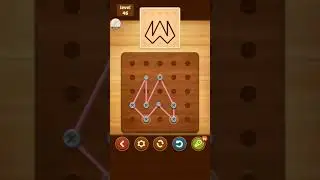 Line Puzzle String Art Acacia Level 46 Solution