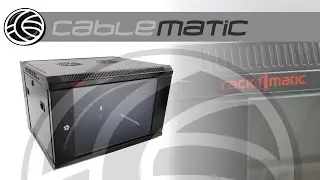 Rack 19 mural armario pared RackMatic SOHORack 6U 450mm desmontado DIY distribuido por CABLEMATIC &reg;
