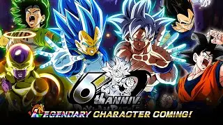 EVERY SINGLE LR PULLED (6th Year Anniversary) Dragon Ball Z Dokkan Battle