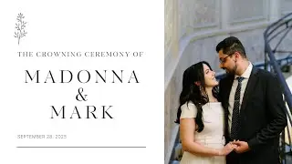Madonna & Mark&rsquo;s Wedding - September 28, 2025