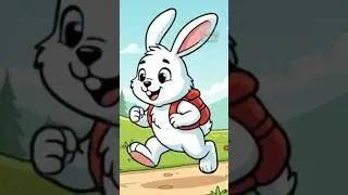 kids short video rabbit cartoon | Hindi alphabet kids rhymes #kidsvideo