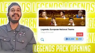 PES 21 MOBILE Preset Challenge + LEGENDS EUROPEAN NATIONAL TEAMS BOX DRAW | ROAD TO 69K SUBSCRIBERS