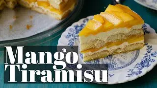 No oven needed for this summer dessert - Mango Tiramisu