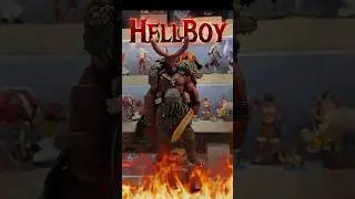 Hand Made Figure HellBoy by Mr.H #figure #hellboy #shorts
