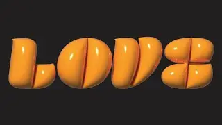 Modern Style 3D Inflated Effect Text Typography In Illustrator #illustrator #photoshop