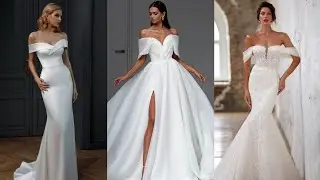 Beautifully Designed OFF-THE-SHOULDER Wedding Gowns