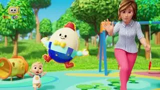 Humpty Dumpty Playground Fun 🥚🎠 | Kids Rhyme with Toys | TUKILOO TV