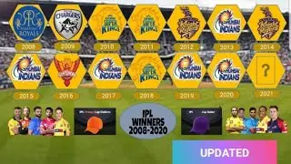 IPL WINNERS LIST 2008-2020|| ORANGE CAP WINNERS|| PURPLE CAP WINNERS