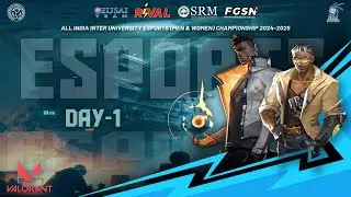 VALORANT || ALL INDIA INTER UNIVERSITY ESPORTS (MEN & WOMEN) CHAMPIONSHIP 2024-25