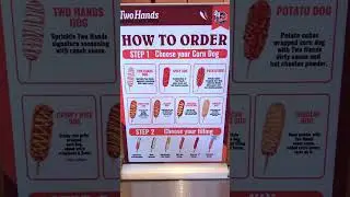 Two Hands Seoul Fresh Corn Dogs - Koreatown Los Angeles