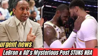 🔥 LeBron & AD&rsquo;s Mysterious Post STUNS NBA + Soccer Star&rsquo;s All-Time Lakers Team! 🔥