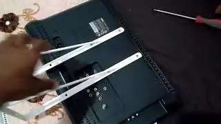 Como adaptar pés na sua TV de led simples e barato