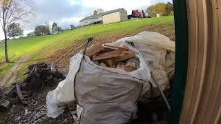 Storing Firewood in 1 Ton Bags, did it work? Also an Intense Kayak race 🤣!