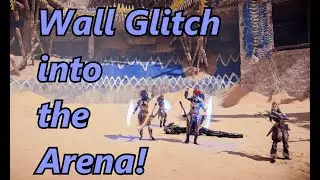 Horizon Forbidden West - Wall Glitch into the Arena