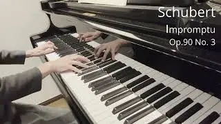 シューベルト 即興曲 変ト長調 作品90-3　Impromptu D.899 Op.90 No.3 -Schubert