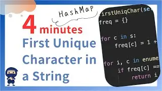 First Unique Character in a String – Most People Miss This Trick