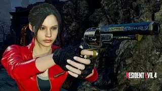 Claire Redfield Unleashed: SFX & Voice Mod Fully Aggressive Walkthrough | RE4 Remake