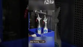 How 1 Liter Milk Bottle is Filled and Packed #unboxfactory