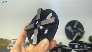ZL-16C21 ZLion Diamond Metal Bond Floor Polishing Disc for Concrete Floor by Z-LION