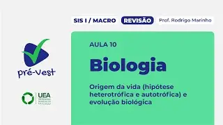 BIO - SIS 1/MACRO - REVISÃO - 2025 - AULA 10:  Origem da Vida (Hipótese heterotrófica e autotrófica)