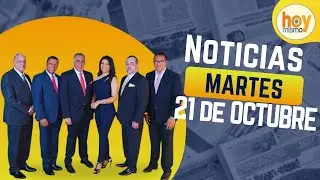 Titulares prensa dominicana martes 21 de octubre 2025 | Hoy Mismo