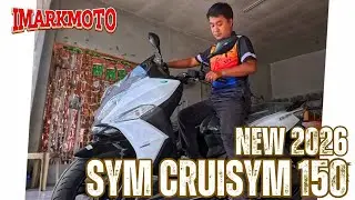 2026 SYM Cruisym 150 V2 Dual ABS #iMarkMoto