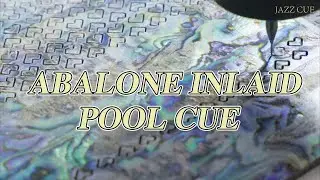 Abalone Inlay Pool Cue