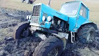 Тюнинг трактор беларус 82  по болоте | Offroad tractor 2020