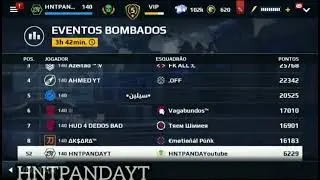 100000 diamantes evento bombado Top 100 platina Modern combat 5 blackout