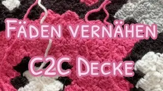 Tutorial - F&auml;den vern&auml;hen C2C Decke