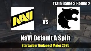 NaVi Default A Split, rotation - Train G3R2 | Natus Vincere | StarLadder Budapest Major 2025 #cs2...