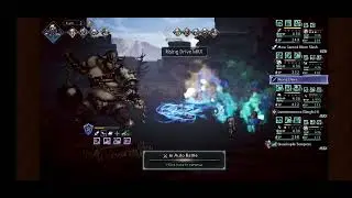 2025 Octopath Traveler CotC F2P AUTO BATTLE Gonzales the Iron arm RANK 3 feat Sazantos (Buffed)