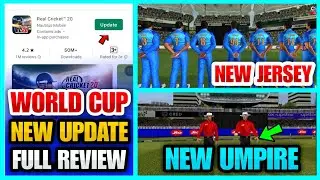 Full Review 🔥 Rc20 Mega Update || New ODI Jerseys | New UI | New Test Jerseys | Rc20 Update Review