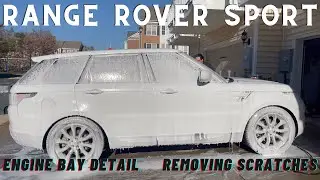 Первая полная детализация за несколько лет &mdash; Land Rover Range Rover Sport