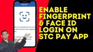 Login to STC Pay Without Password (Biometric Method) // Set Up Fingerprint Login in STC Pay App