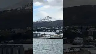 Sailing from Akureyri: Silversea Silver Dawn Departure #silversea #luxurycruise #akureyri