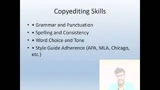 Copyediting and Proofreading Course 01