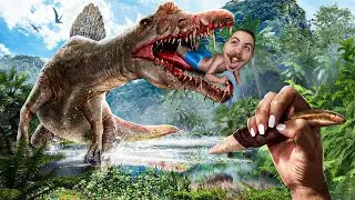 VADO A CACCIA DI DINOSAURI con ANNA e MARIO!