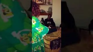 Drum-beat of the Zambian ladies...