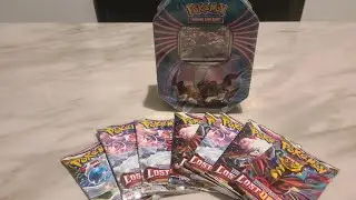 Evolving Skies Tin - Lost Origin Trainer Box Packs - Pok&eacute;mon Cards Opening