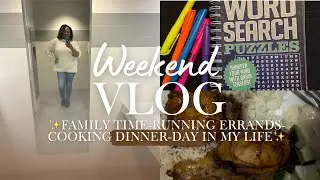 What’s Your Go Meal On Weekends?Errands,Cooking Dinner, Family Time & Church|@TiannaDominiqueMusic 