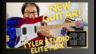 Новая гитара! James Tyler Studio Elite HDX Reverse Jimburst на Cherry Red Shmear