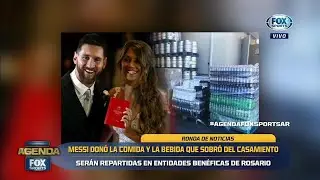 El &uacute;ltimo gesto solidario de Messi y Antonela Rocuzzo