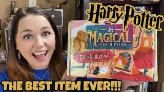 LitJoy Crate Magical Subscription Box | The Burrow Box | Harry Potter Unboxing
