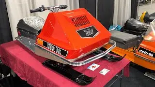 1972 Arctic Cat Kitty Cat Kawasaki 60cc Engine Youth Sled