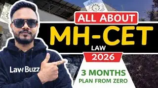 MH-CET LAW 2026 Complete Guide | Eligibility, Syllabus, Exam Pattern & 3 Months Strategy