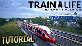 Train Life A Railway Simulator | Realistic Routes and Calm Railway Operations 🚆🌍 | Gamertancy